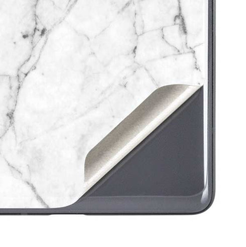 White Marble Google Pixel 7a Skin